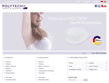 Tablet Screenshot of polytechhealth.com